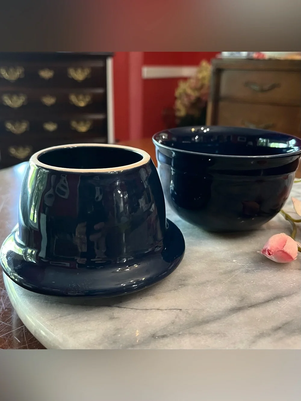 Emile Henry cobalt blue emile henry